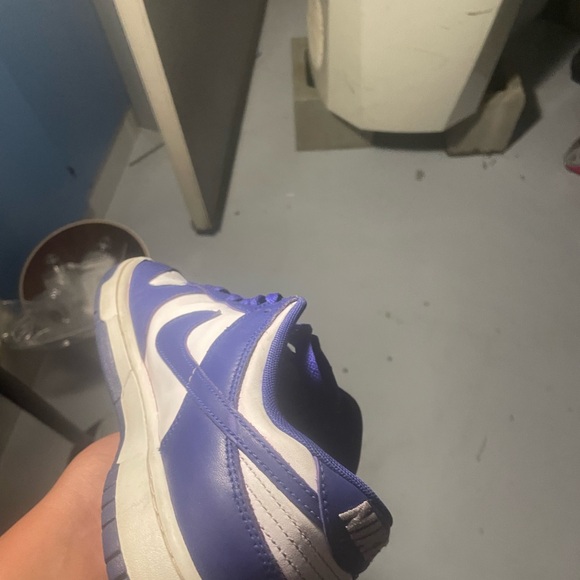 Nike Blue and White dunks size 9 men - Picture 1 of 4
